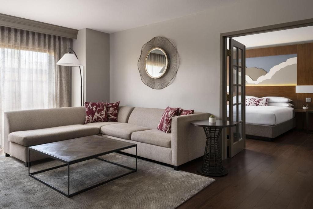 One-Bedroom Junior King Suite with Sofa-Bed room - Image 1