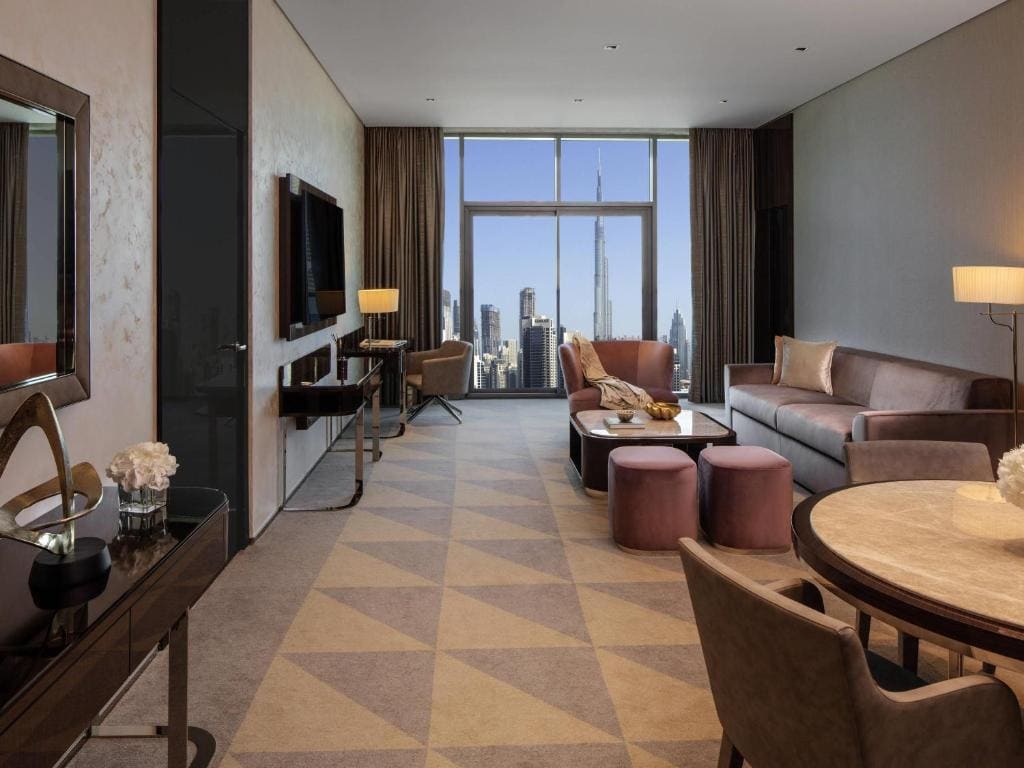 All Access Suite, One Bedroom with Balcony and Burj Khalifa View room - Image 2