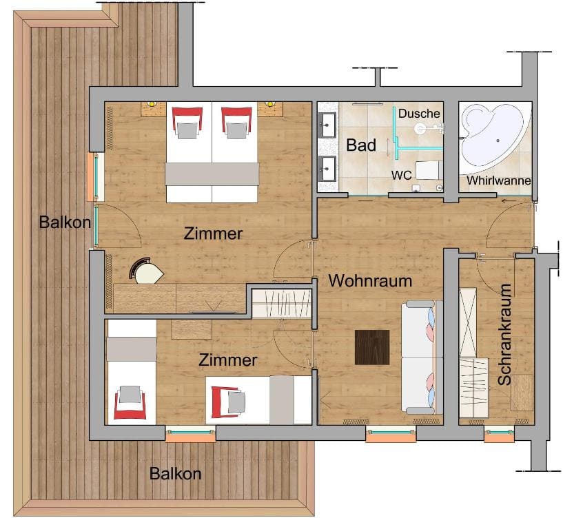 Deluxe Family Suite room - Image 2