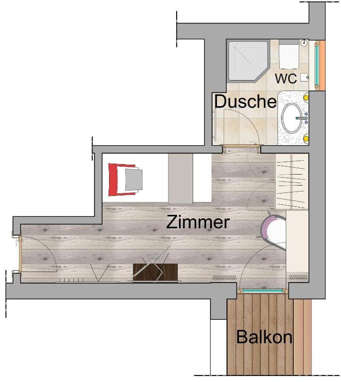 Single Room room - Image 3
