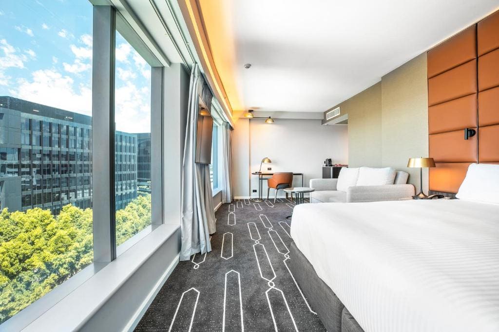 Premium King Room with Sofa Bed room - Image 2