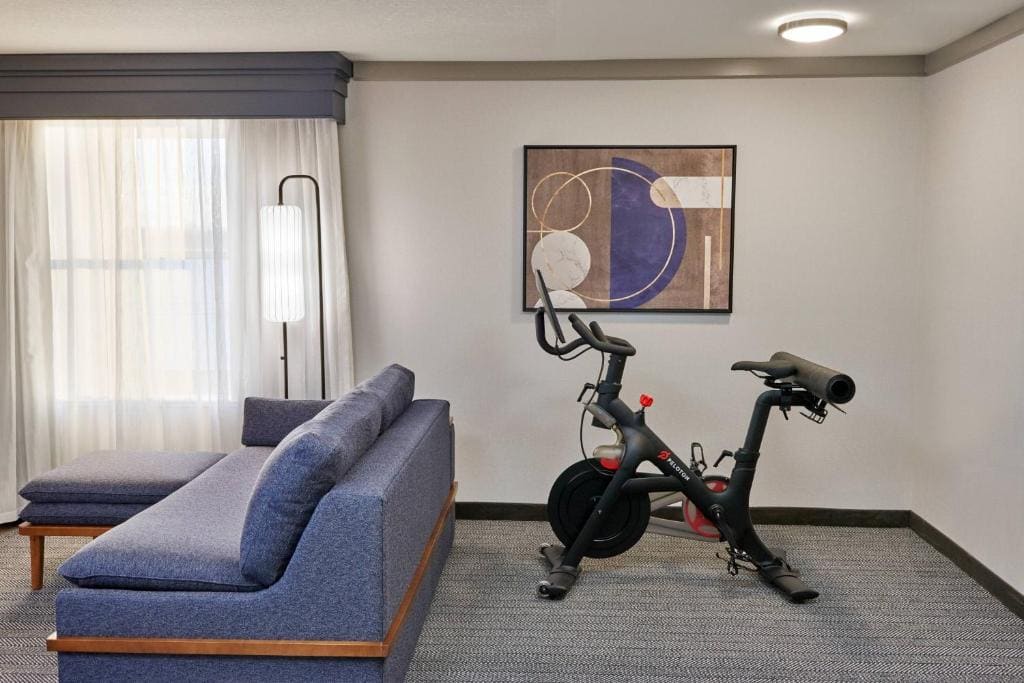 King Room with Exercise Equipment, Sofa Bed and Fireplace room - Image 1