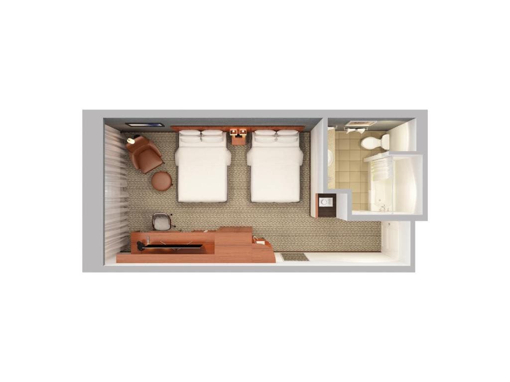 Queen Room with Two Queen Beds room - Image 3