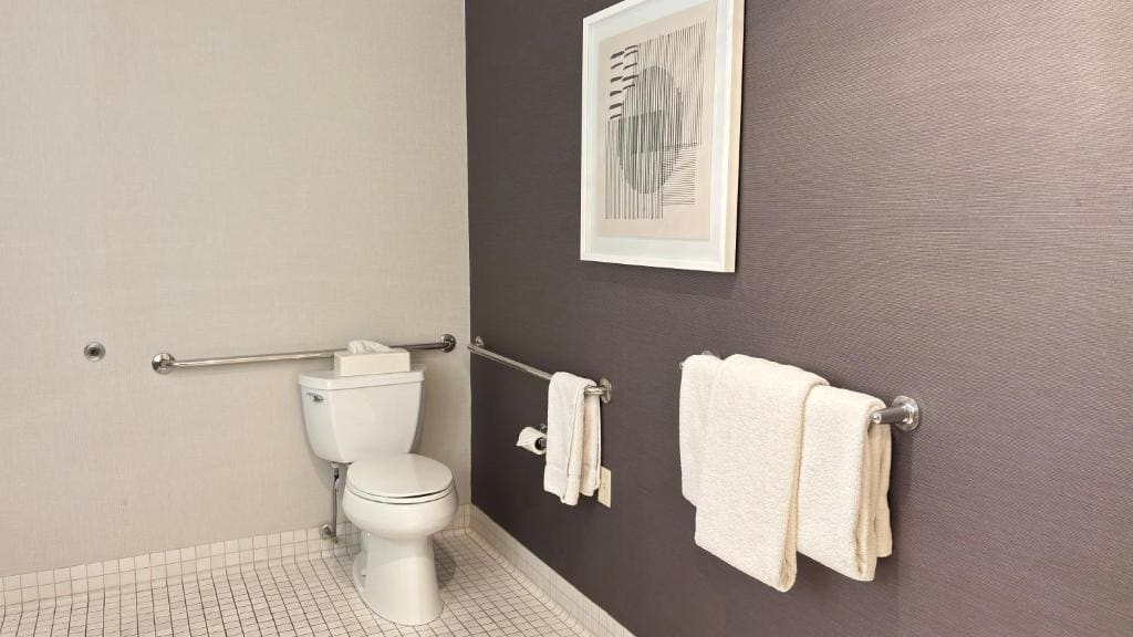 King Room with Roll-In Shower - Mobility Access/Hearing Accessible room - Image 3
