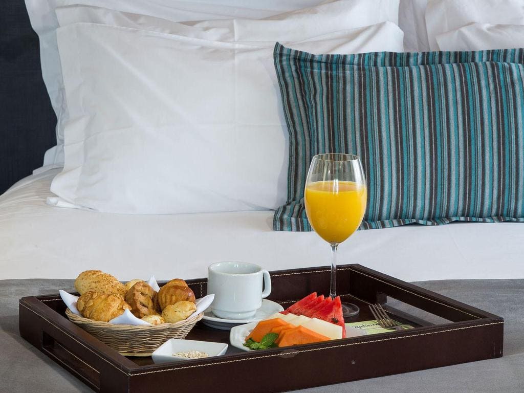 Standard Double Room with Two Double Beds and River View room - Image 1