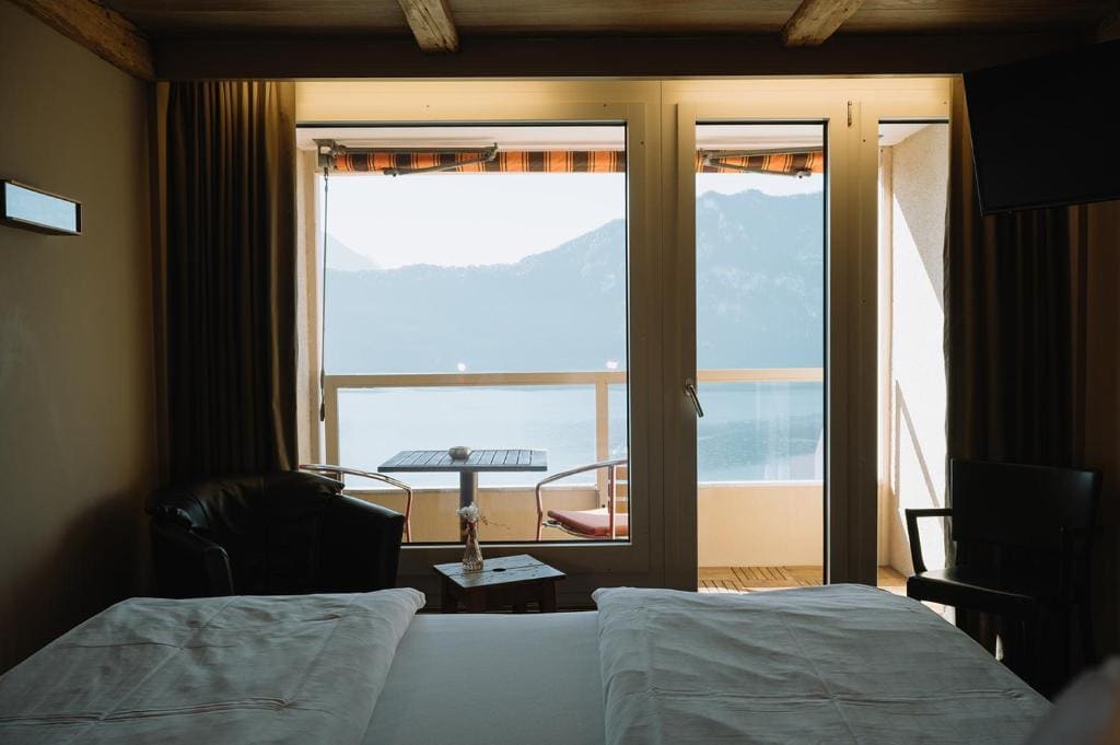 Premium Double Room with Balcony and Lake View room - Image 3