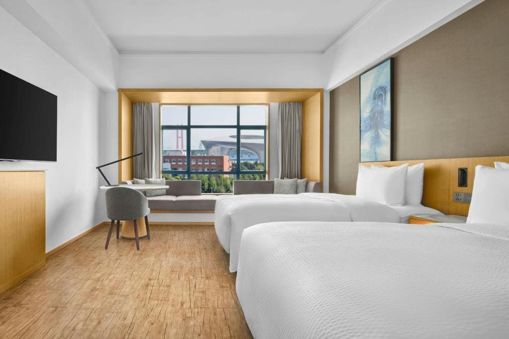 Superior Double Room with Two Double beds - Stadium View and City View room - Image 1