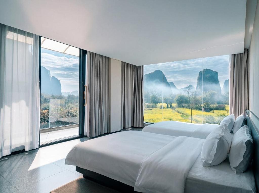 Deluxe Double or Twin Room with Mountain View room - Image 2