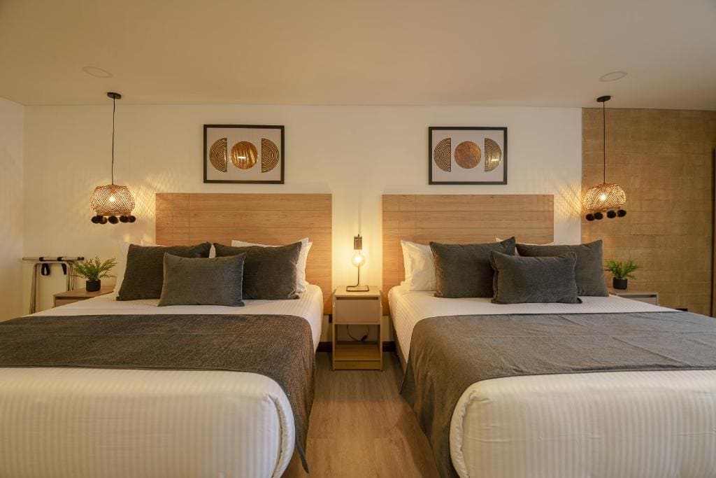 Superior Double Room with Two Double Beds room - Image 2