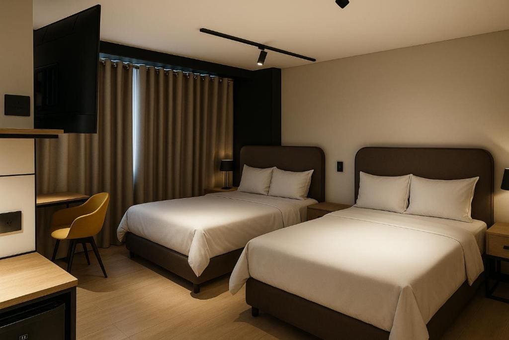 Standard Double Room with Two Double Beds room - Image 1