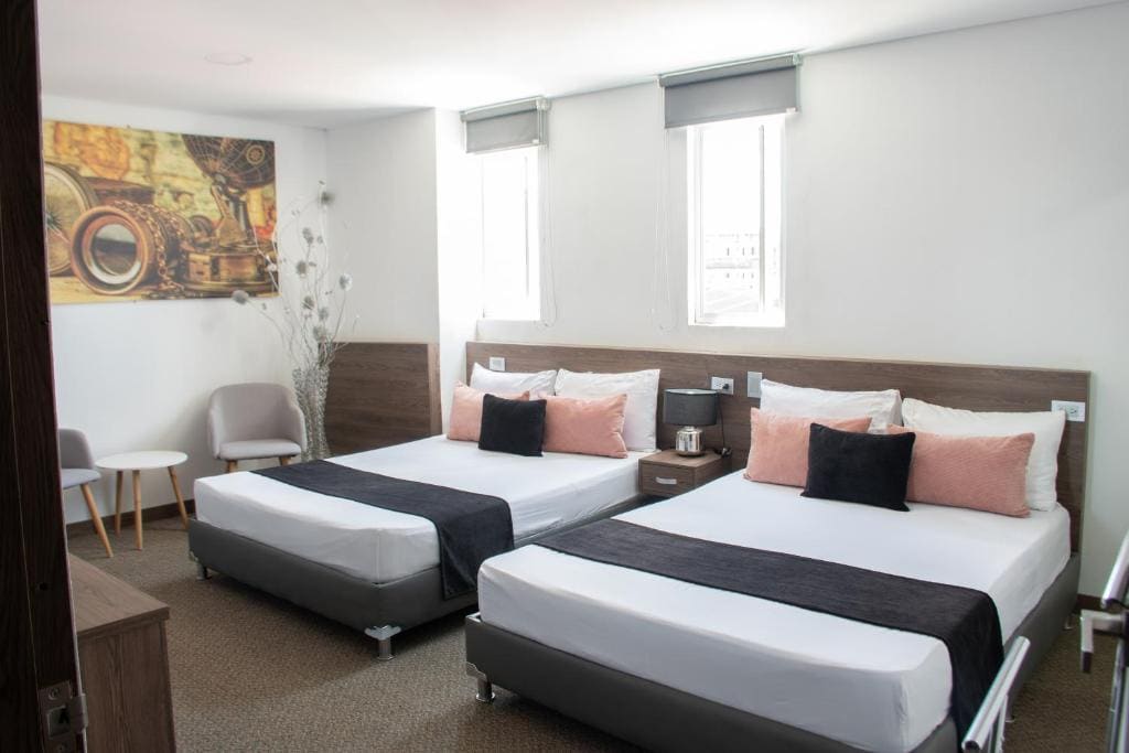 Superior Double Room with Two Double Beds room - Image 1