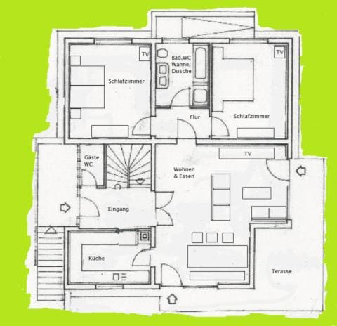 Two-Room Apartment room - Image 1
