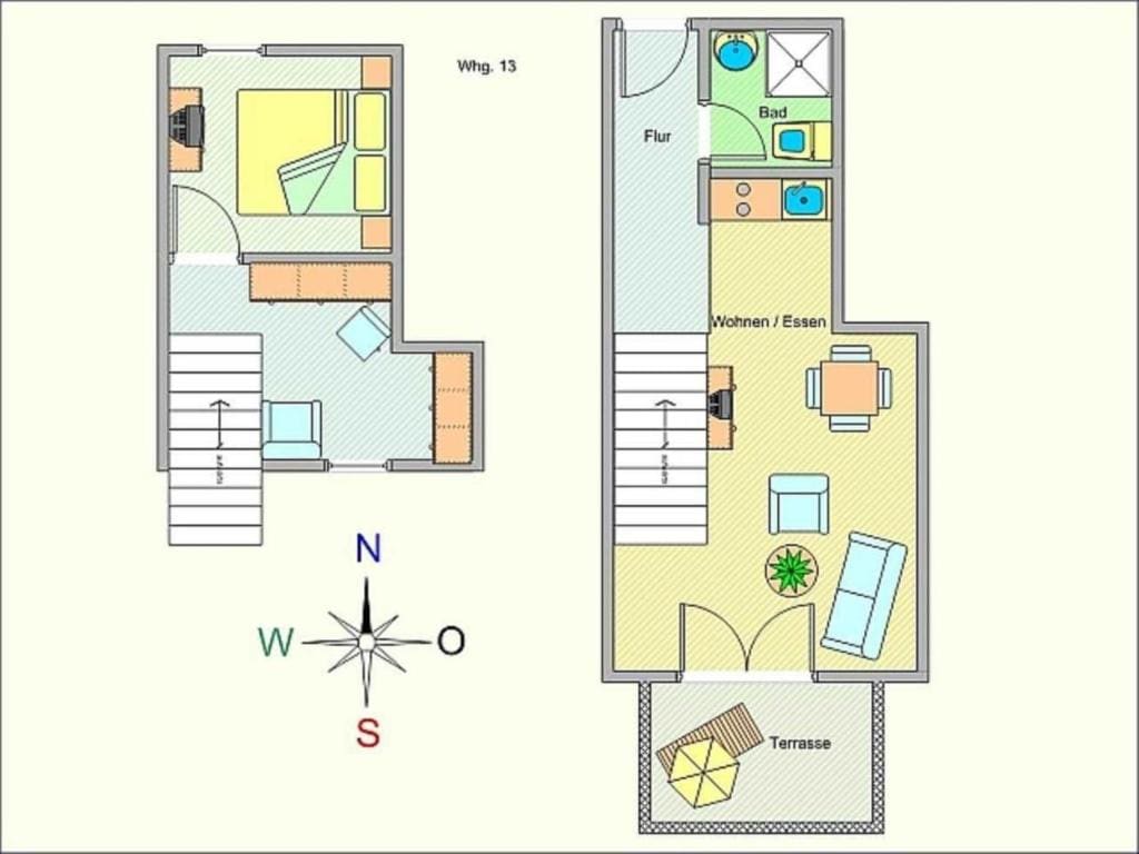 One-Bedroom Apartment with Terrace room - Image 2