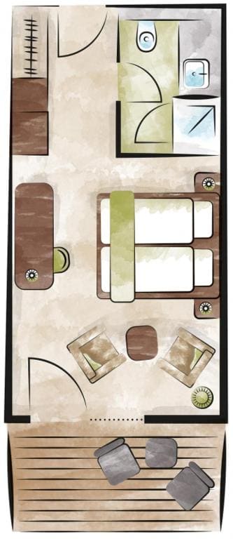 Double Room with Terrace/Balcony room - Image 3