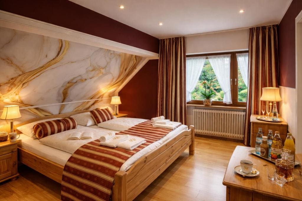 Deluxe Double Room with Shower room - Image 3