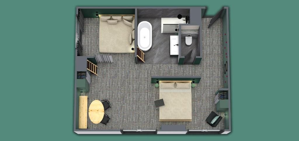 Green Horizon Suite - Forest View room - Image 2
