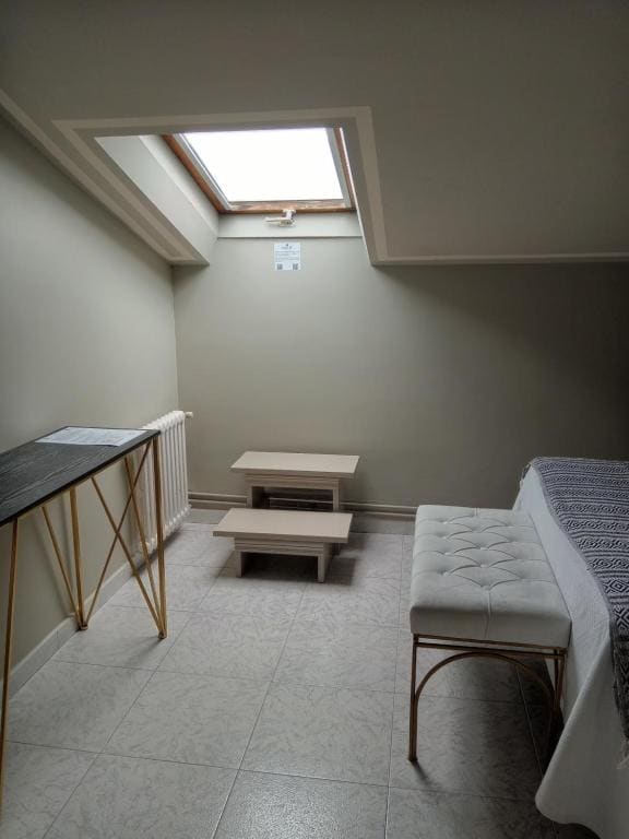 Habitación individual económica abuhardillada con mascota room - Image 3