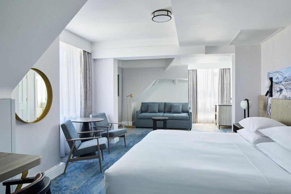 Deluxe Family Room with King Bed and Sofa Bed room - Image 1