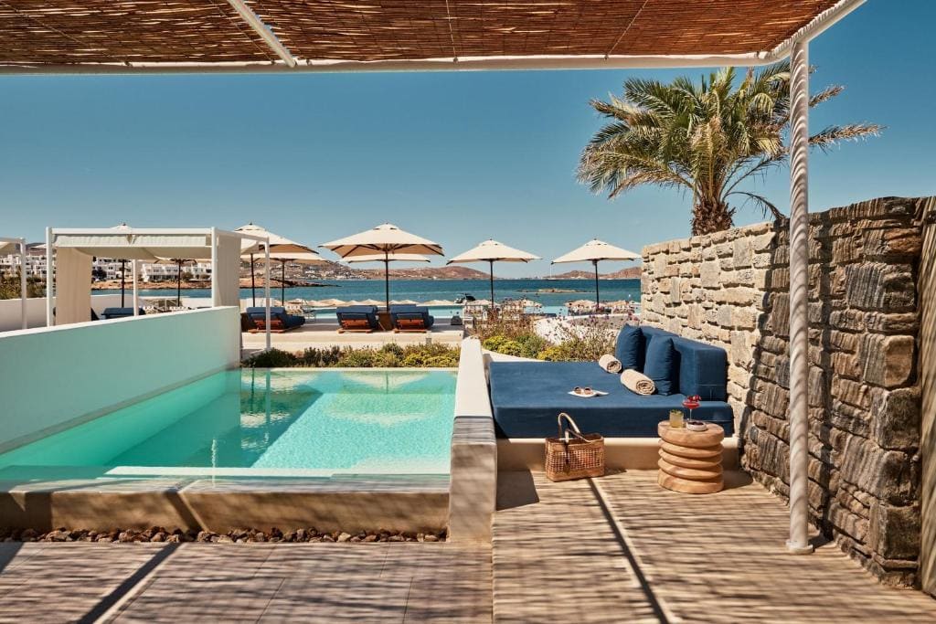 Cosmos Suite One Bedroom King Suite with Sea View and Private Pool room - Image 2