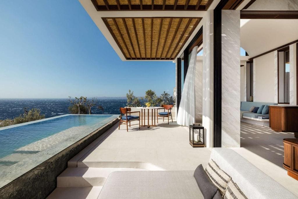 Cliff Villa Sea View with Private Pool room - Image 1