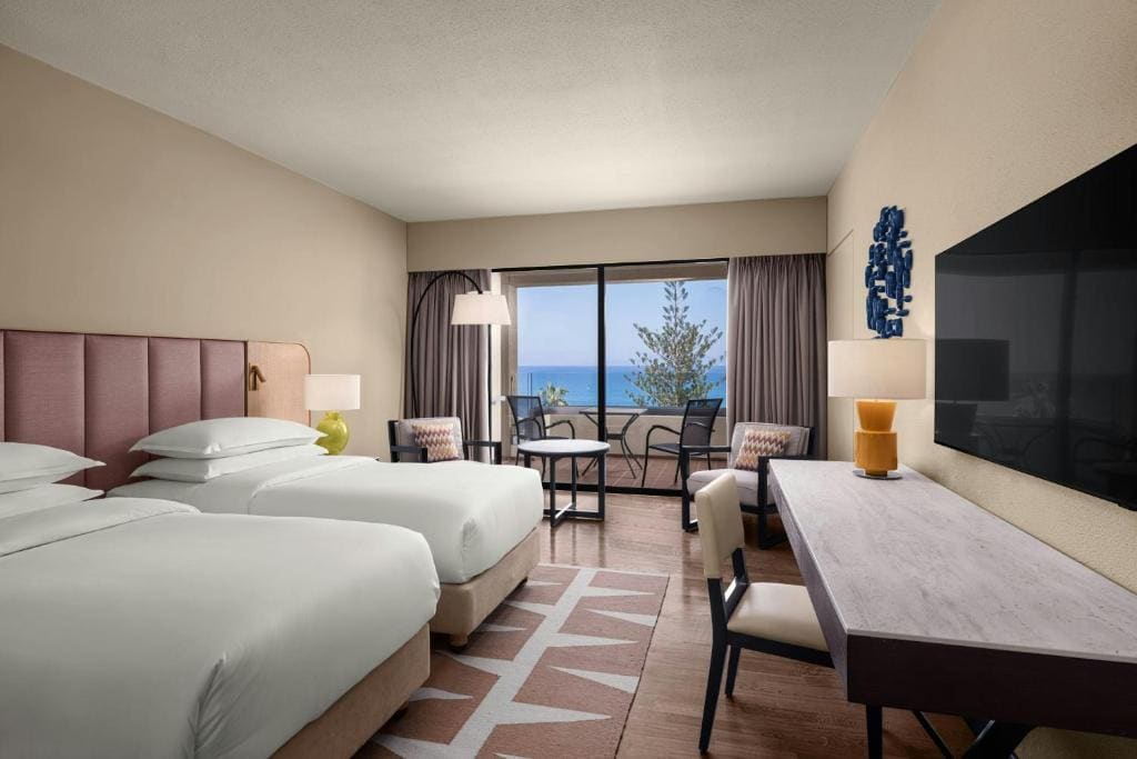 Premium Twin Room with Balcony and Sea View room - Image 1