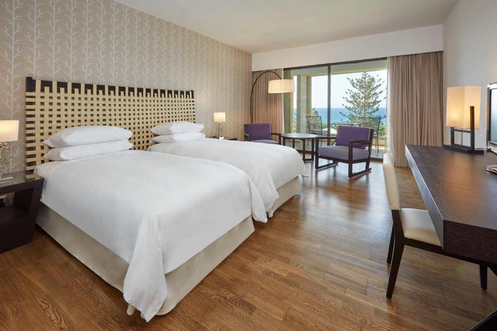 Premium Twin Room with Balcony and Sea View room - Image 2
