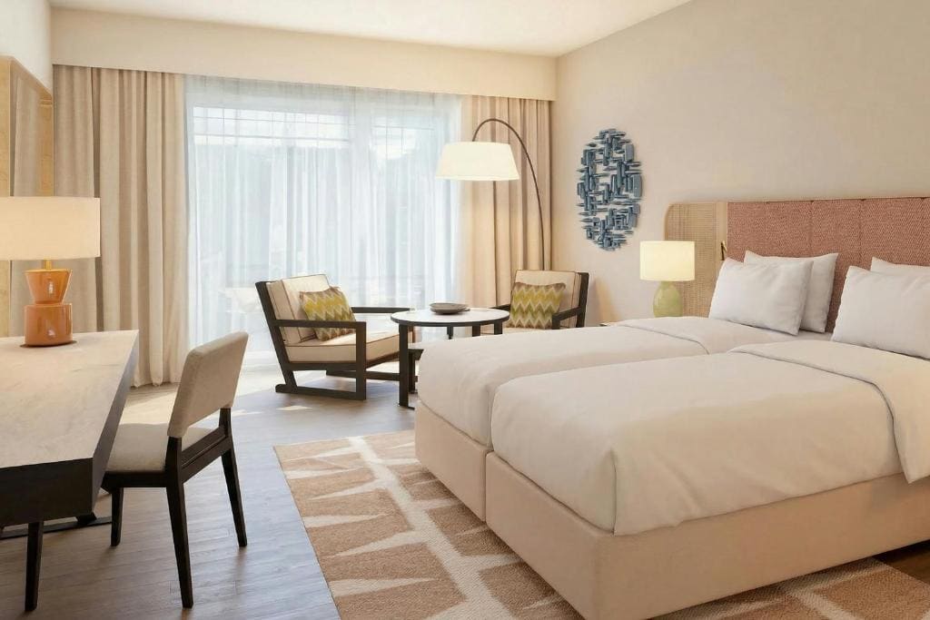 Classic Room, Guest room, 1 King, Garden view, Balcony room - Image 3