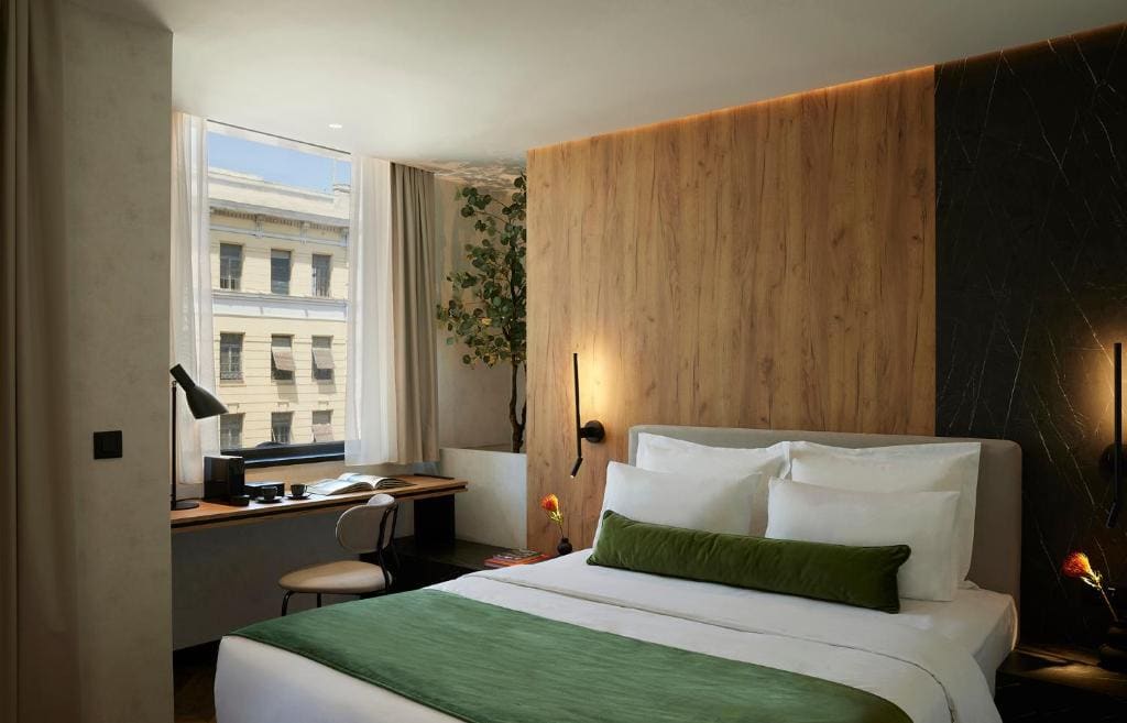 The Port Double Room with Balcony and Side Sea View room - Image 2