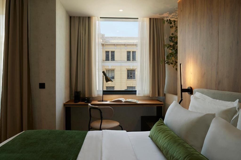 The Port Double Room with Balcony and Side Sea View room - Image 1