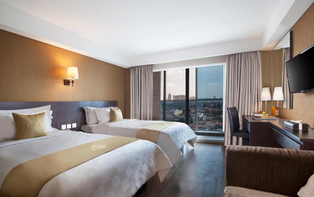 Deluxe Twin Room - Smoking room - Image 2