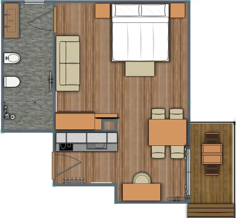 Studio - Ground Floor room - Image 3