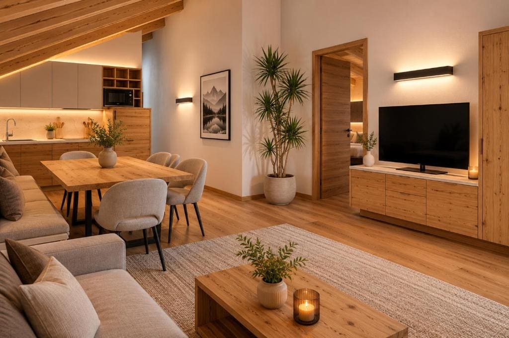 Two-Bedroom Deluxe Apartment with Balcony room - Image 1
