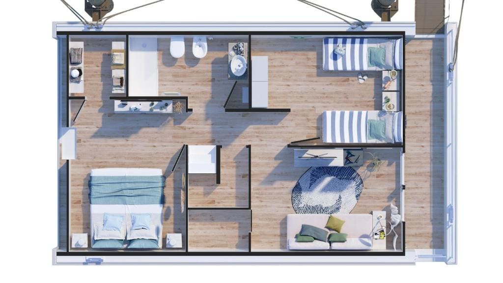 Houseboat room - Image 3