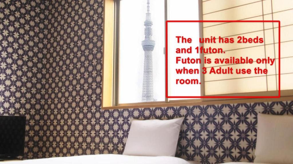 New Building Twin Room - Non-Smoking with City View room - Image 3