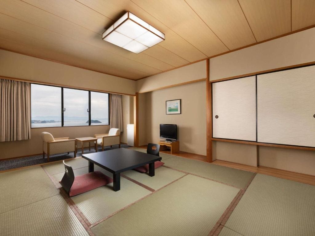 Japanese Style Classic Room with Four Futon Beds and Ocean/Sea View room - Image 1