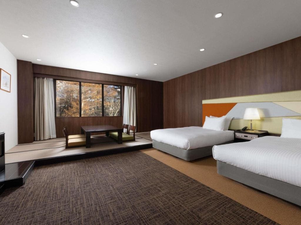 Japanese-Western Style Standard Room with Two Single Beds and Two Futon Beds room - Image 1