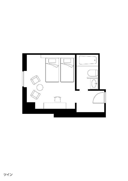 Twin Room - Non-Smoking room - Image 3
