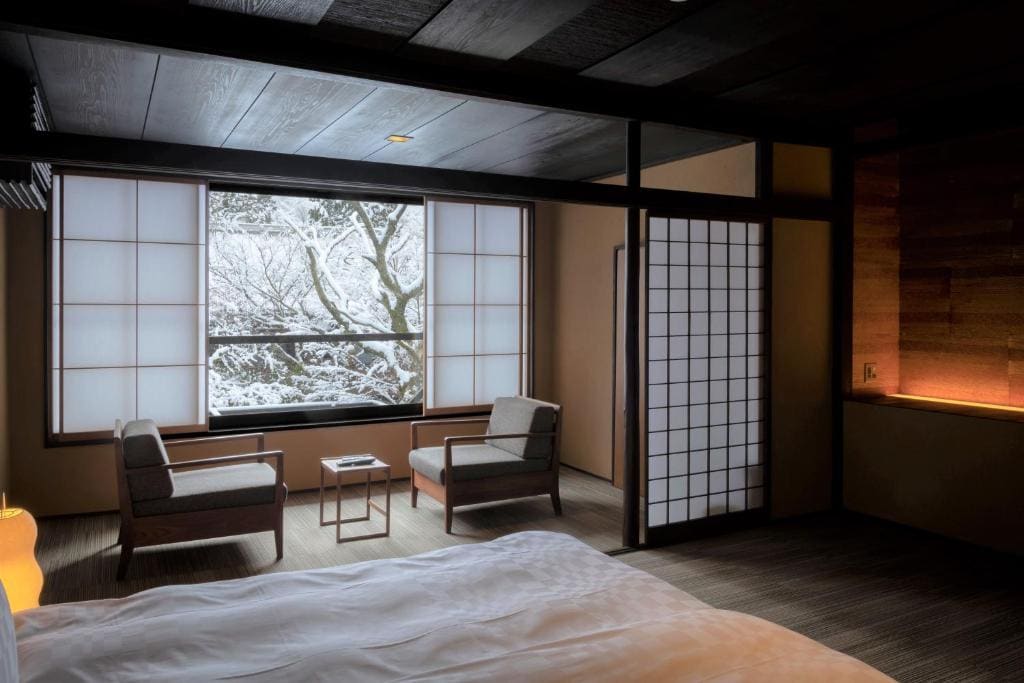 Luxury Room with Tatami Area and Open-Air Bath room - Image 1