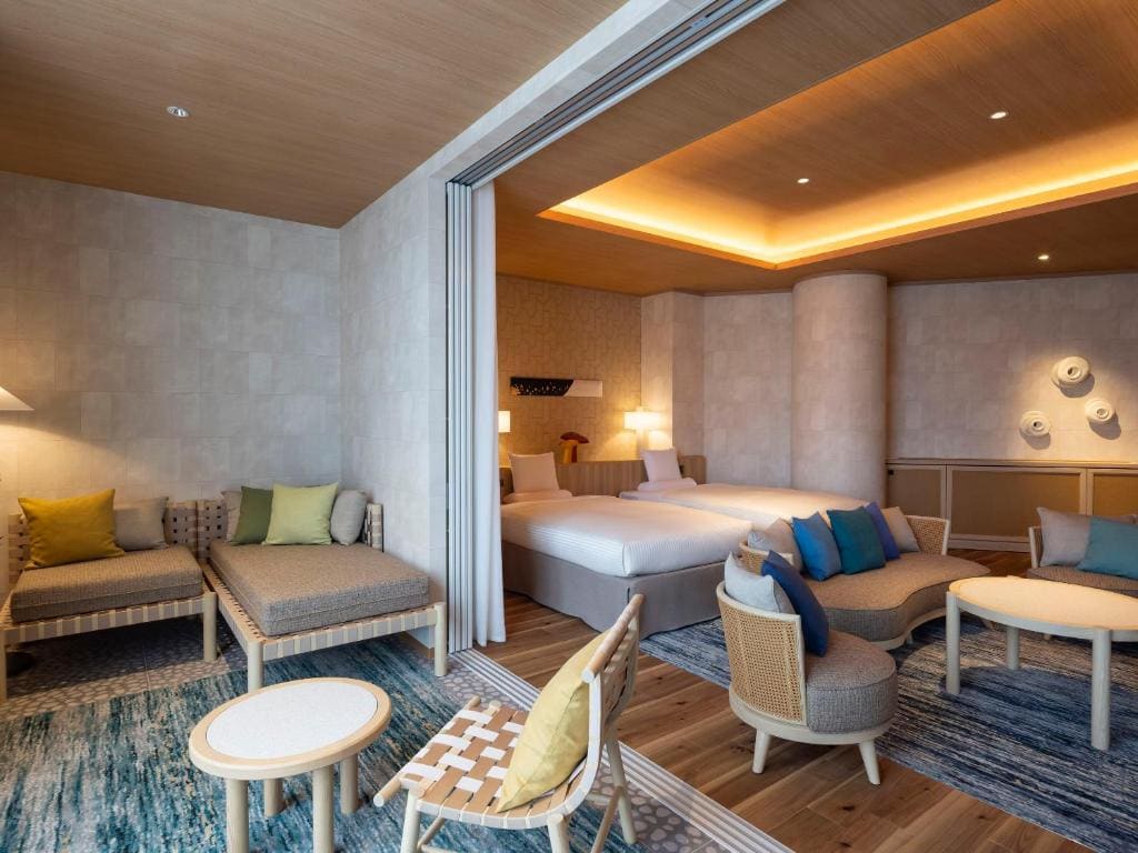 Deluxe Room with Hot Spring Semi-Open-Air Bath room - Image 1
