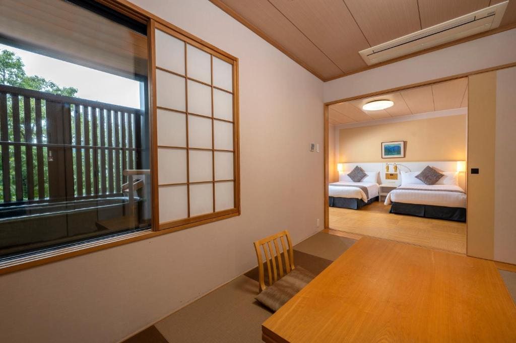 Deluxe Japanese-Western Style Room with Open-Air Bath - Non-Smoking- no pets allowed room - Image 1