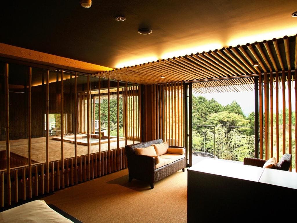 Executive Suite with Open-Air Bath "KAZE" - Smoking room - Image 1