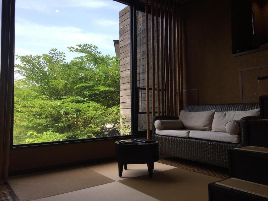 Executive Suite with Open-Air Bath "SORA" - Smoking room - Image 2