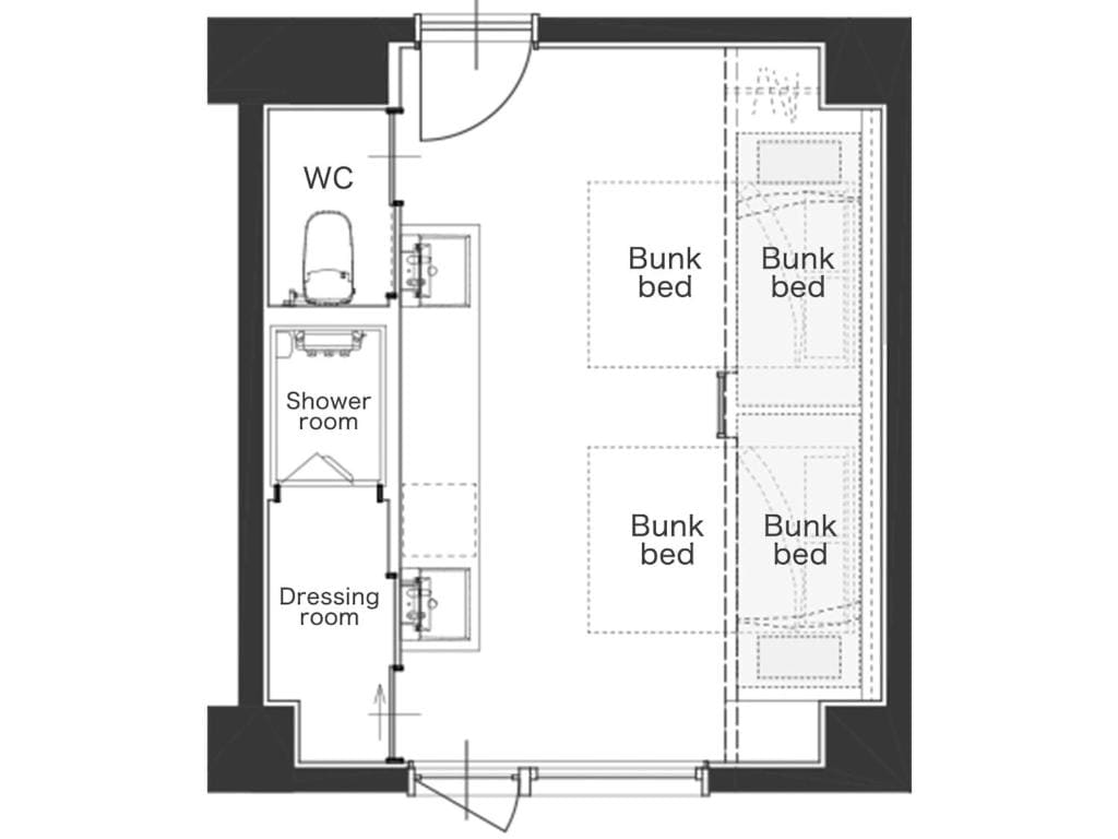 Family Room(4beds) Non-Smoking room - Image 2