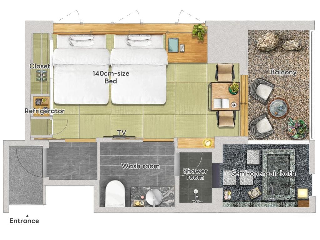 Corner Twin Room with City View - Upper Floor room - Image 1