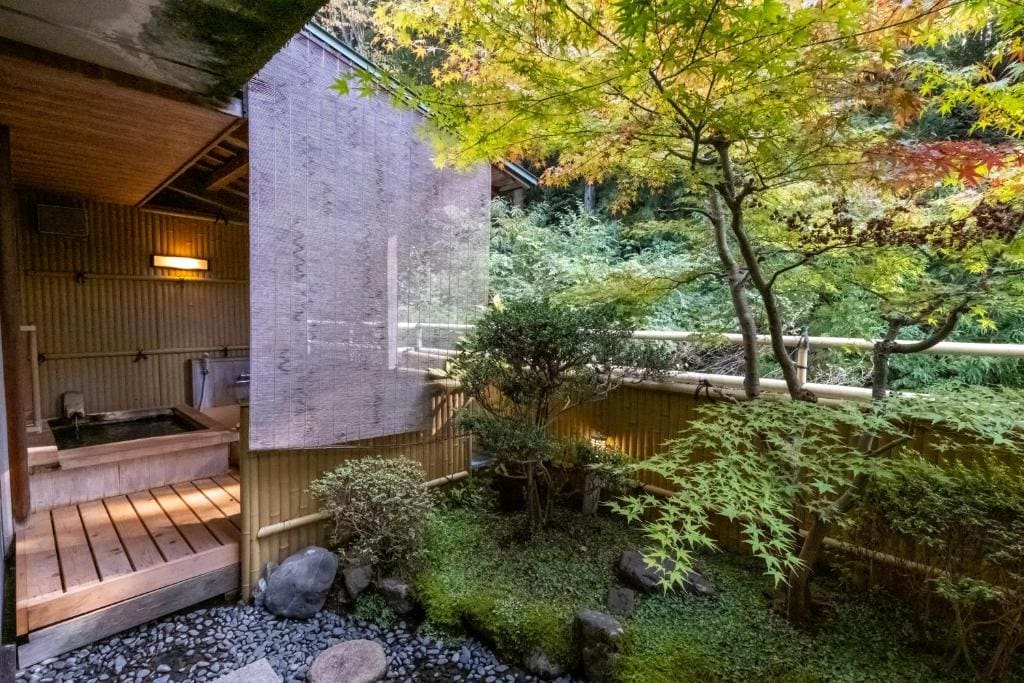 Japanese-Style Room with Open-Air Bath room - Image 3
