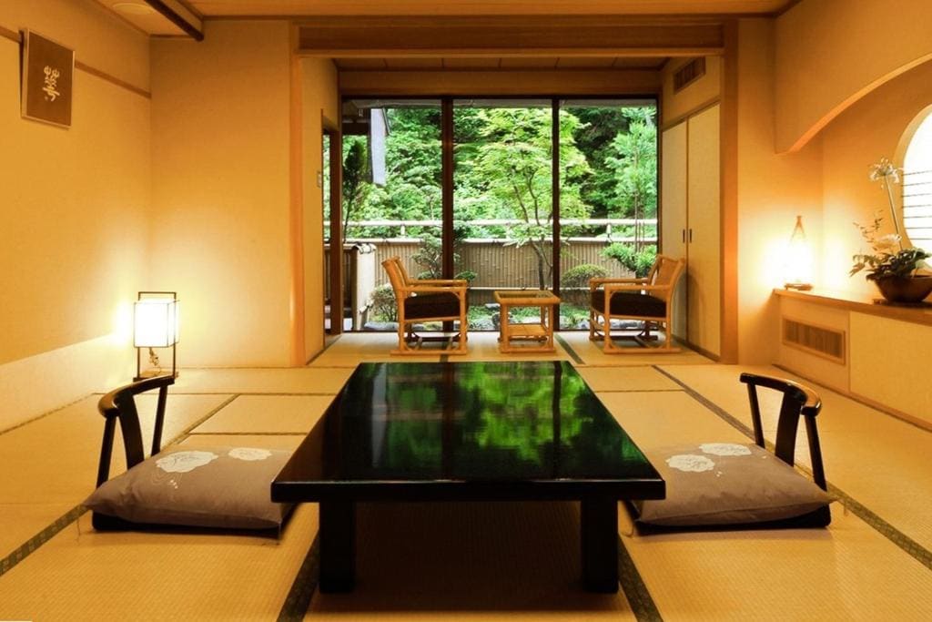 Japanese-Style Room with Open-Air Bath room - Image 1