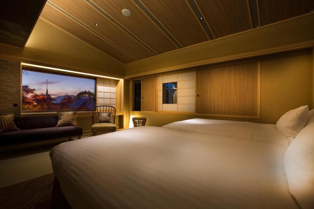 Japanese-Western Room with partial open-air bath TYPE A - Non-Smoking (3rd Floor) room - Image 2