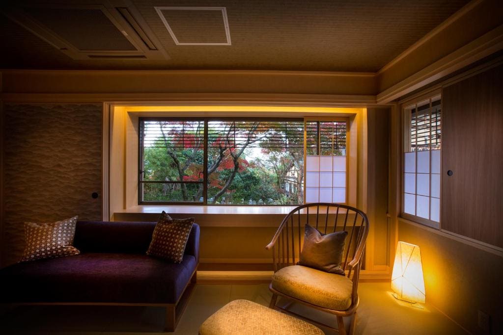 Japanese-Western Room with partial open-air bath TYPE B - Non-Smoking (2nd Floor) room - Image 3