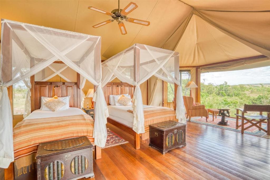 Deluxe Tent with 2 Twin Beds room - Image 2