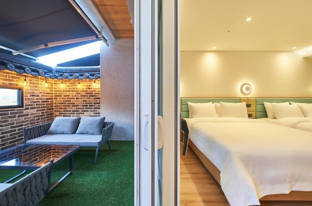 Terrace Twin Room room - Image 3